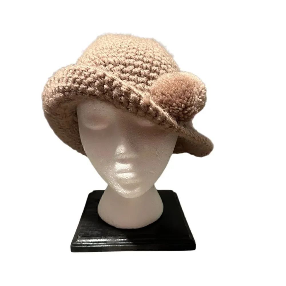 Pom Pom Bucket Hat